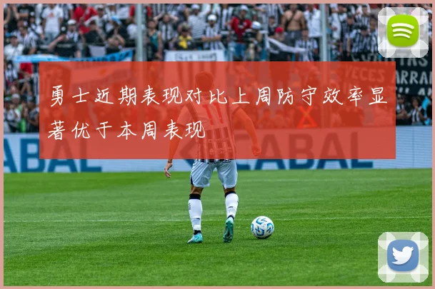 勇士近期表现对比上周防守效率显著优于本周表现
